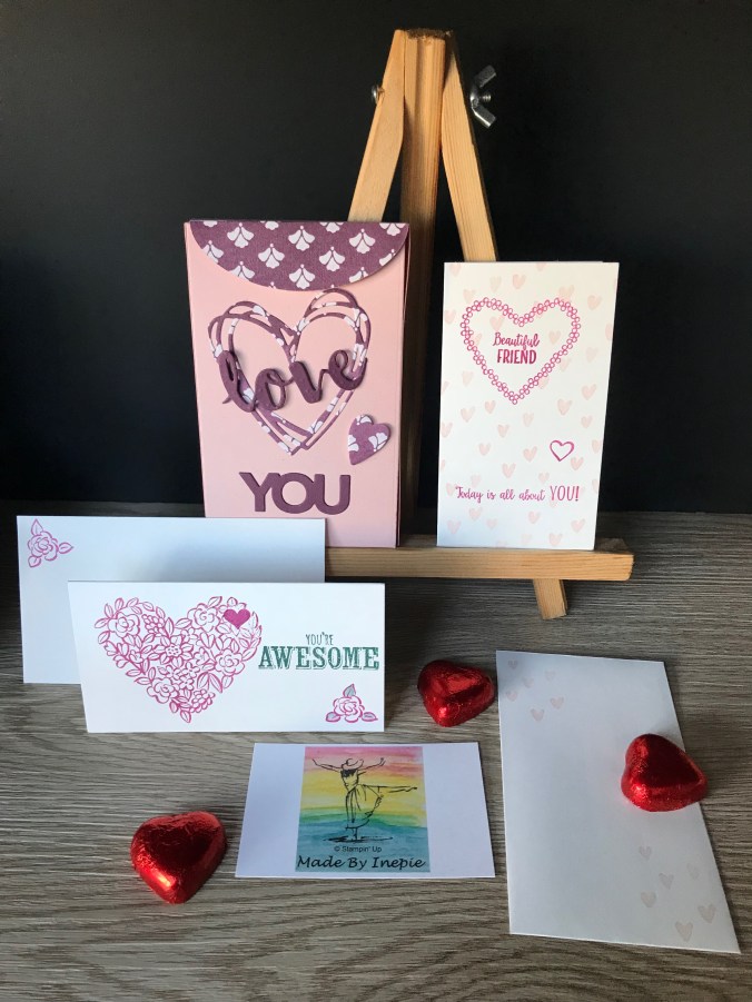 Stampin'Up! Lots to Love Box framelits Dies