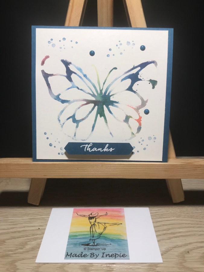 Stampin'Up! Brusho Beautiful Day