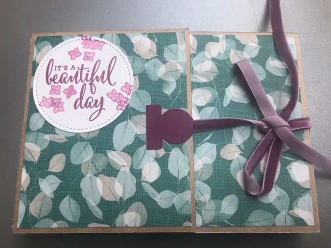 Stampin Up! Nature's Poem DSP