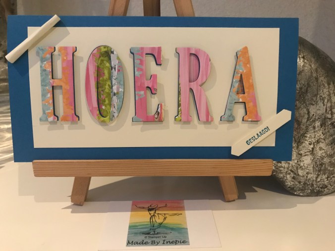 Stampin'Up! Graduation Geslaagd