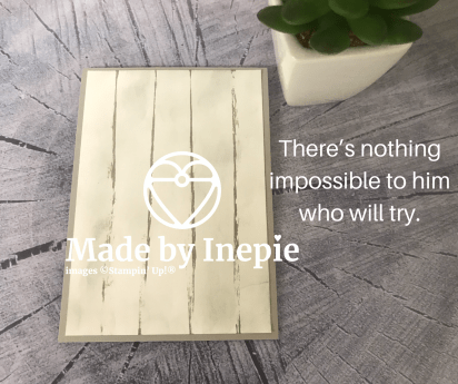 Theres nothing impossible to him who will try..PNG