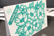 Stampin' Up! Many Layered Blossoms Dies