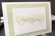 Lovely You Stampin' Up! Old World Paper
